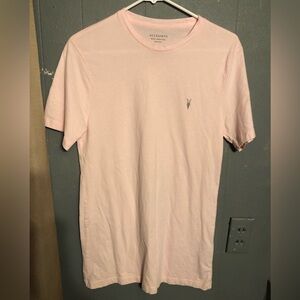 All saints powder pink tee size M